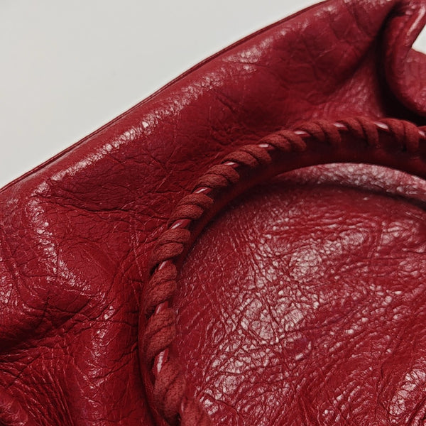 Classic City Mini Lambskin Red