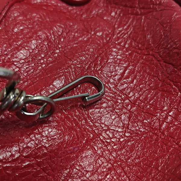 Classic City Mini Lambskin Red