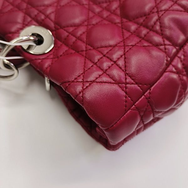 Dior Soft Cannage Lambskin Red