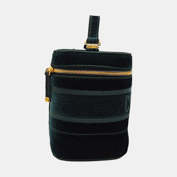 Travel Vanity Velvet Green
