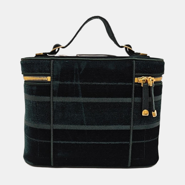 Travel Vanity Velvet Green