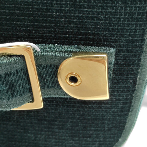 Travel Vanity Velvet Green