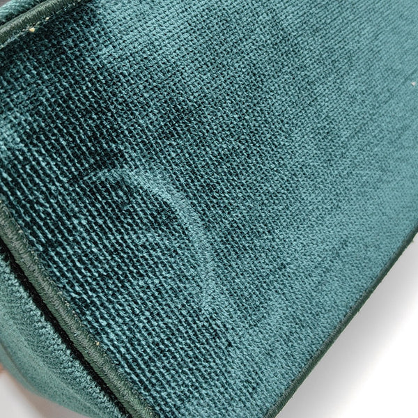 Travel Vanity Velvet Green