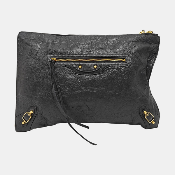 Classic City Small Lambskin Gray