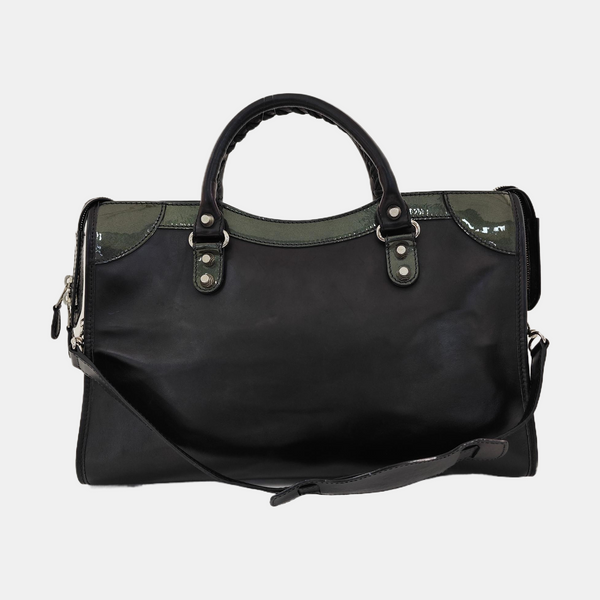 Classic City Medium Calfskin Black