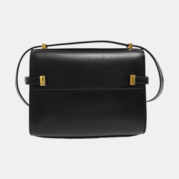 MANHATTAN Mini Calfskin Black