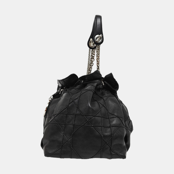 Le Trente Cannage Lambskin Black