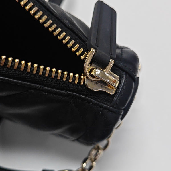 Dior Vibe Hobo Quilted Lambskin Black