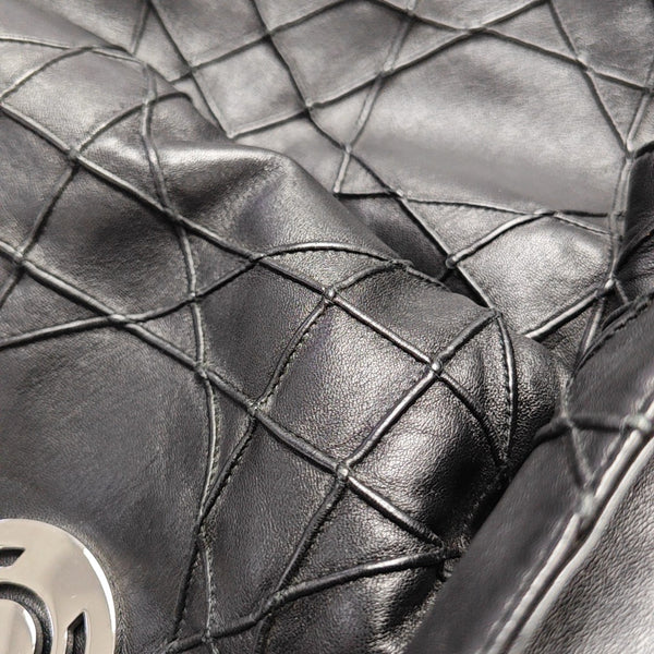 Le Trente Cannage Lambskin Black