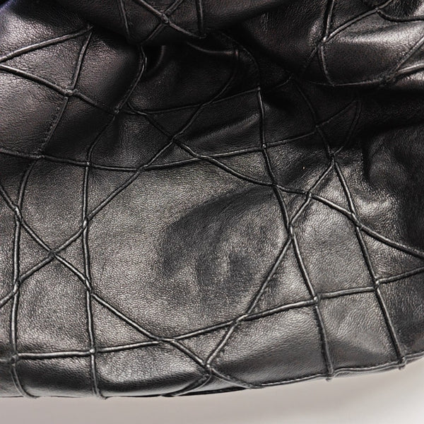 Le Trente Cannage Lambskin Black