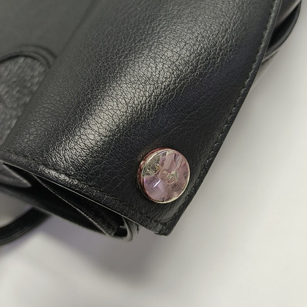Christian Addict Calfskin Black