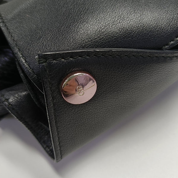 Christian Addict Calfskin Black