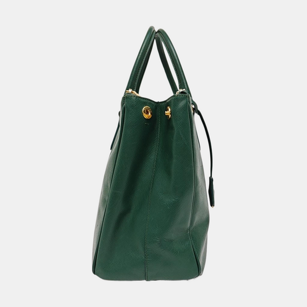 Galleria Large Calfskin Green
