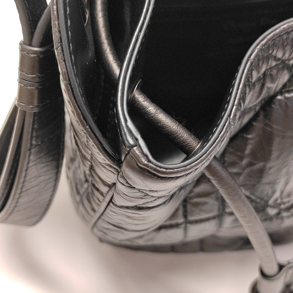 Motion Small Cannage Lambskin Black