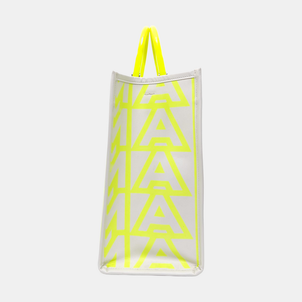 Calfskin Top Handle Bag White