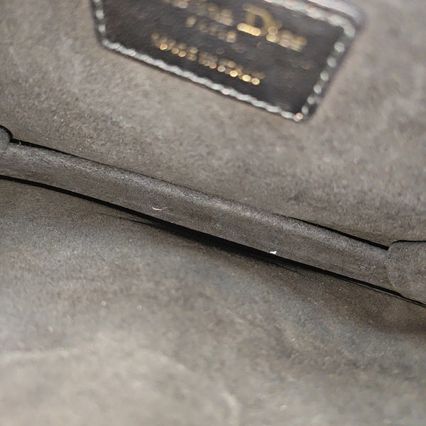 Dioraddict Cannage Calfskin Black