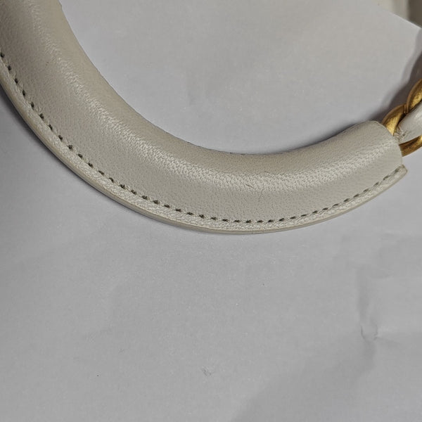 IN THE LOOP Quilted Lambskin White