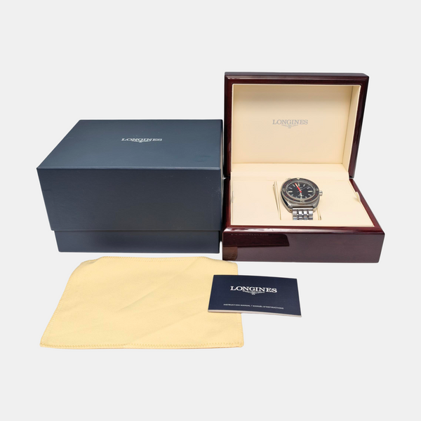 43mm Black Automatic Watch
