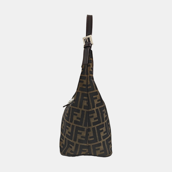 Canvas Top Handle Bag Brown