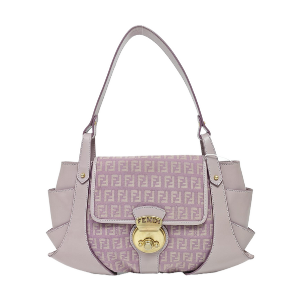 Canvas Top Handle Bag Pink