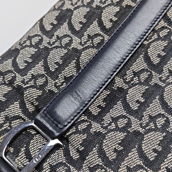 Vintage Tote Oblique Canvas Gray
