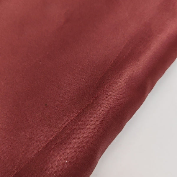 Silk Satin Top Handle Bag Red