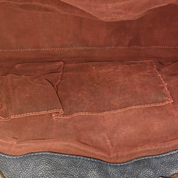 FRENCH RIVIERA Quilted Grained Calfskin Blue