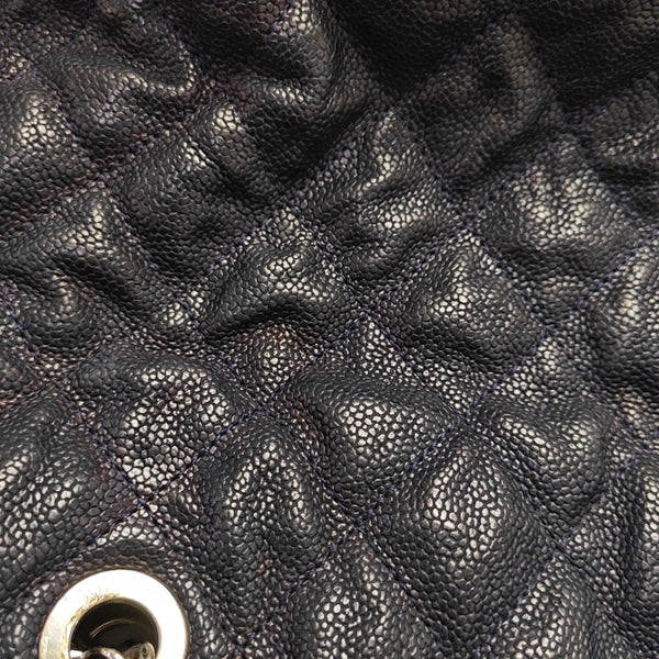 FRENCH RIVIERA Quilted Grained Calfskin Blue