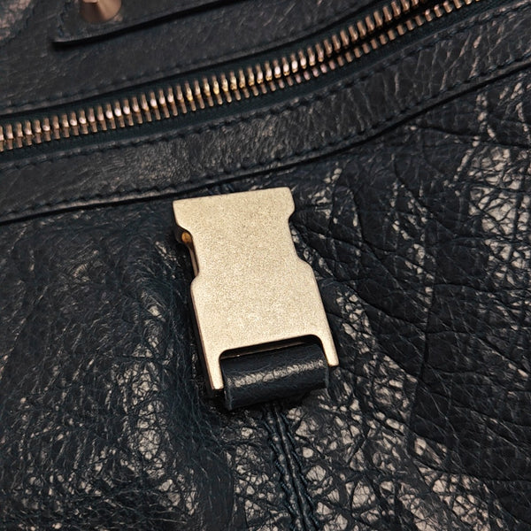 Classic City Medium Leather Blue