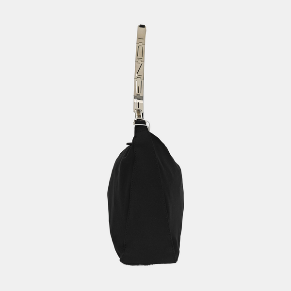 Fabric Shoulder Bag Black