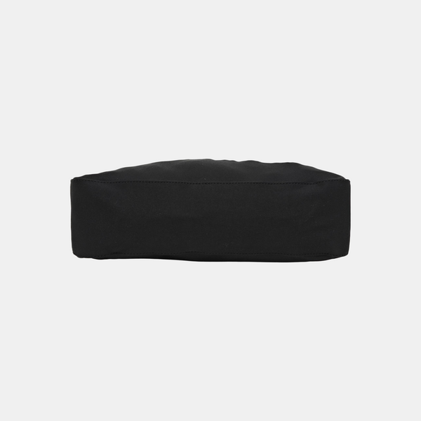 Fabric Shoulder Bag Black