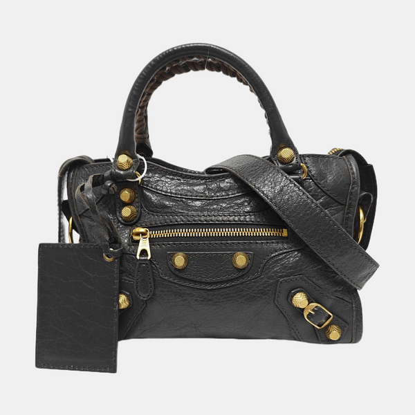 Classic City Mini Lambskin Gray