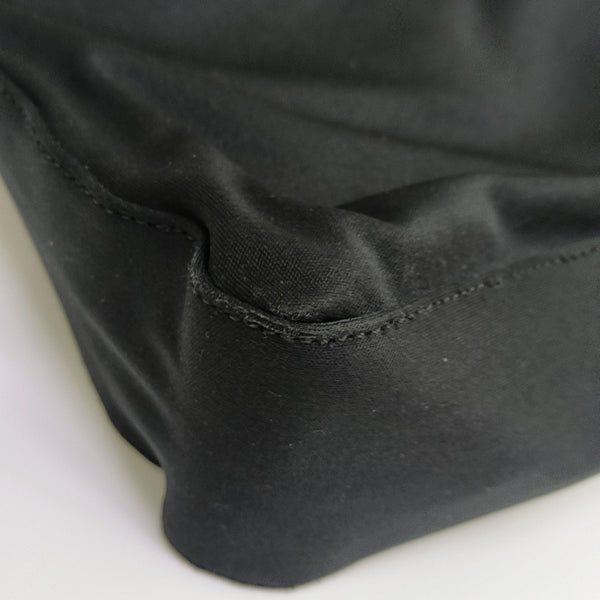 Fabric Shoulder Bag Black