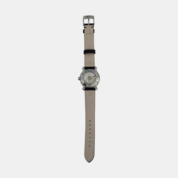 Happy Diamonds 30mm White Automatic Watch