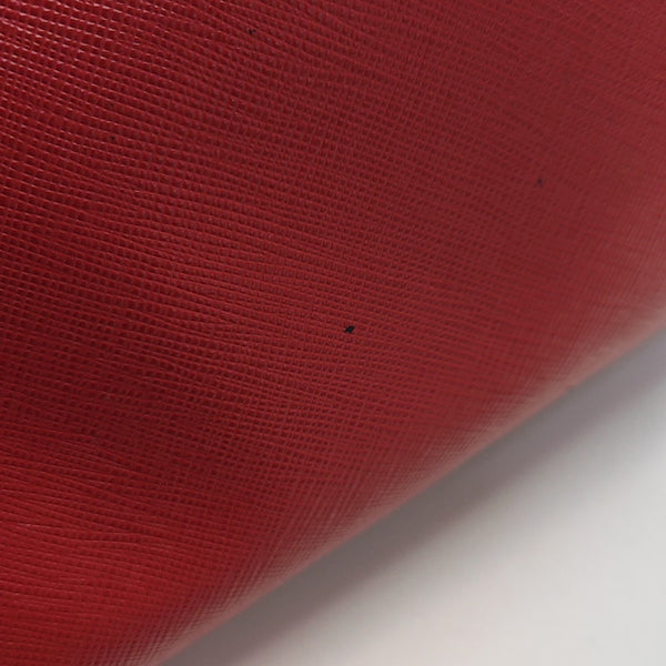 Galleria Extra Large Saffiano Calfskin Red