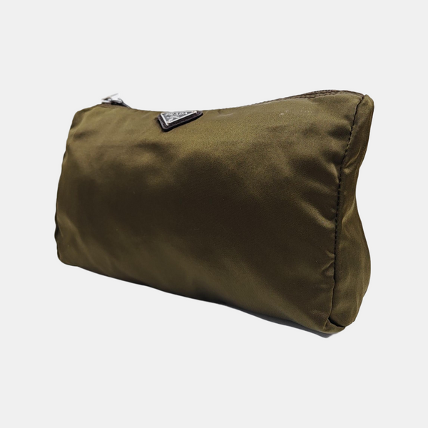Nylon Clutch Green