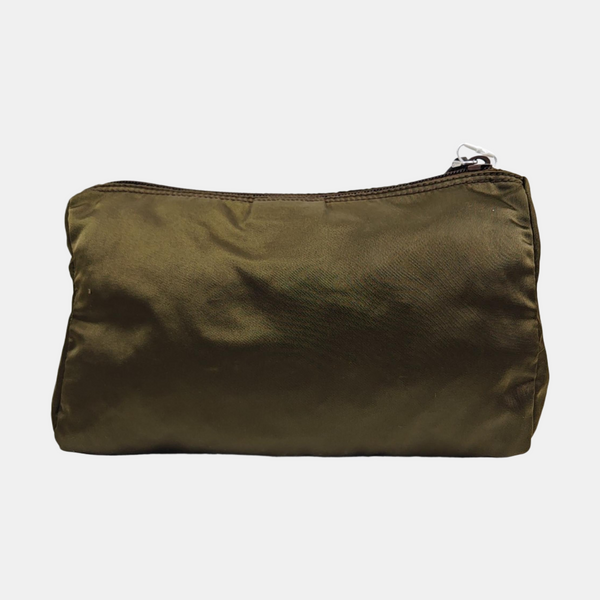 Nylon Clutch Green