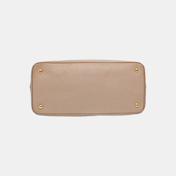 Galleria Large Saffiano Calfskin Pink