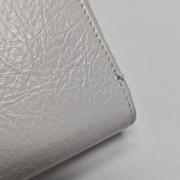 Classic City Lambskin White Wallet