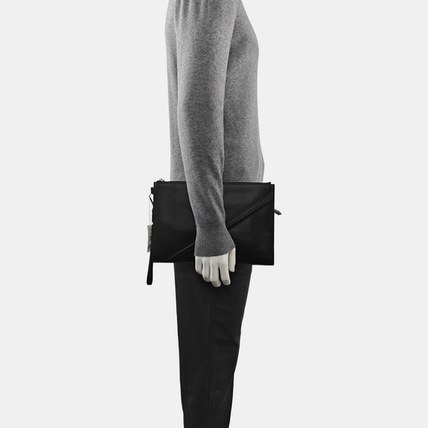 Calfskin Clutch Black