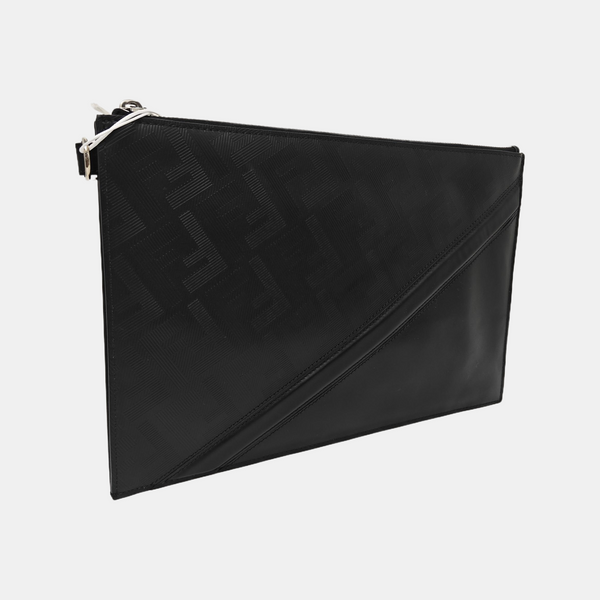 Calfskin Clutch Black
