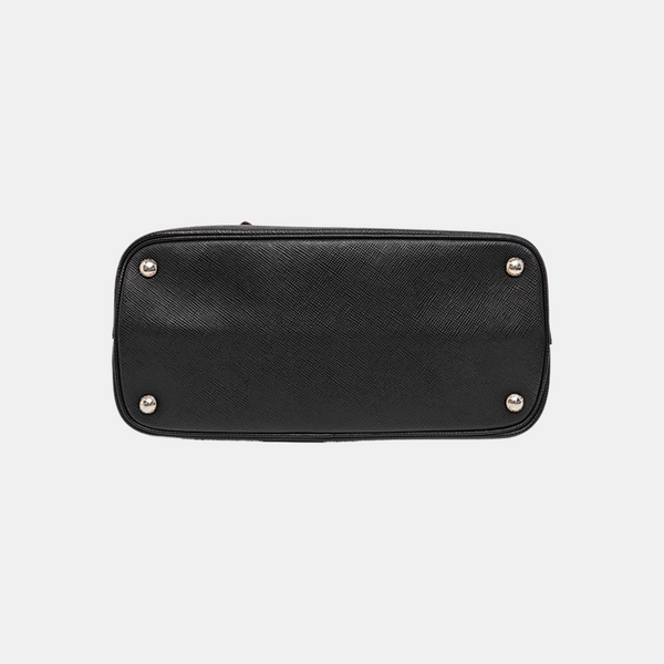 Denim Small Saffiano Calfskin Black