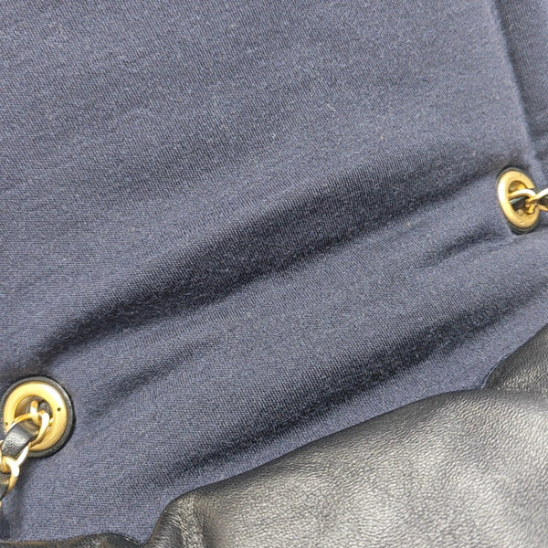 Vintage Puffy Lambskin Black