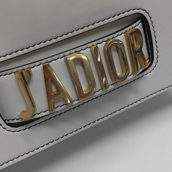 J'adior Calfskin White