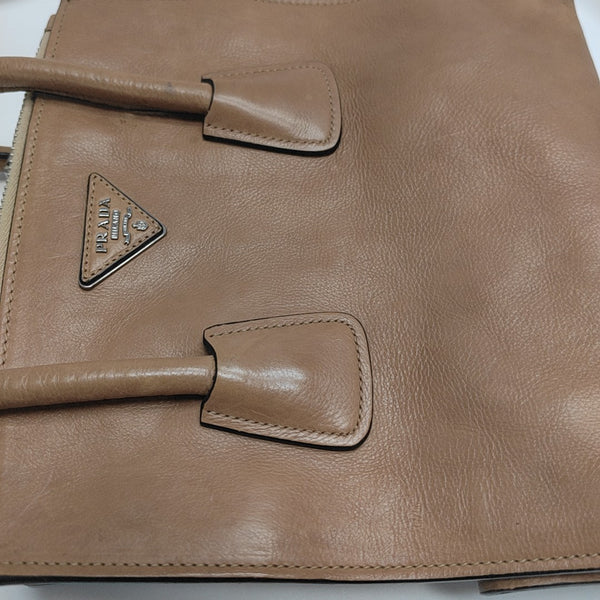 Galleria Small Calfskin Brown