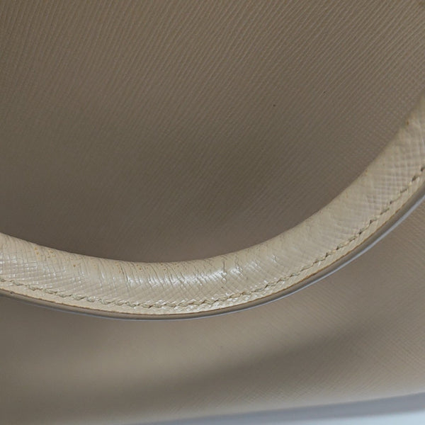 Galleria Extra Large Saffiano Calfskin Beige