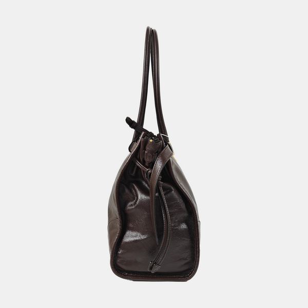 Bonnie Large Calfskin Brown
