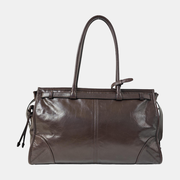 Bonnie Large Calfskin Brown