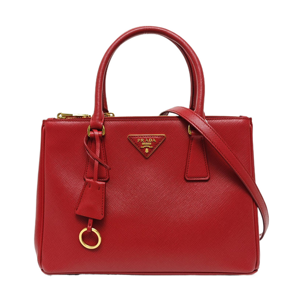 Galleria Medium Calfskin Red
