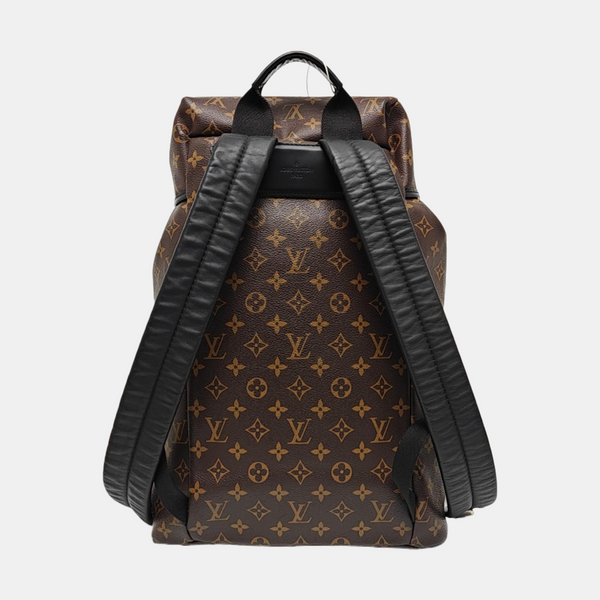 Coated Canvas Backpack Brown